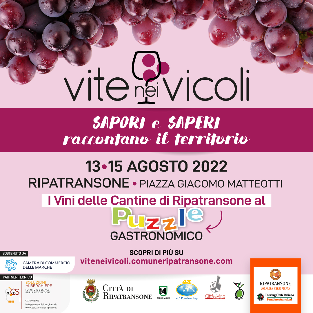 ViteNeiVicoli 2022 - Carta dei Vini